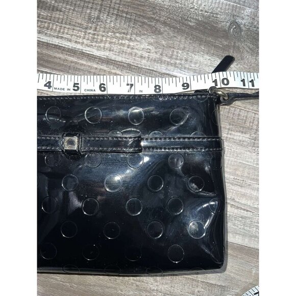 Kate Spade Camellia Street Amy Patent Leather Black Crossbody Purse Bag - Picture 11 of 11